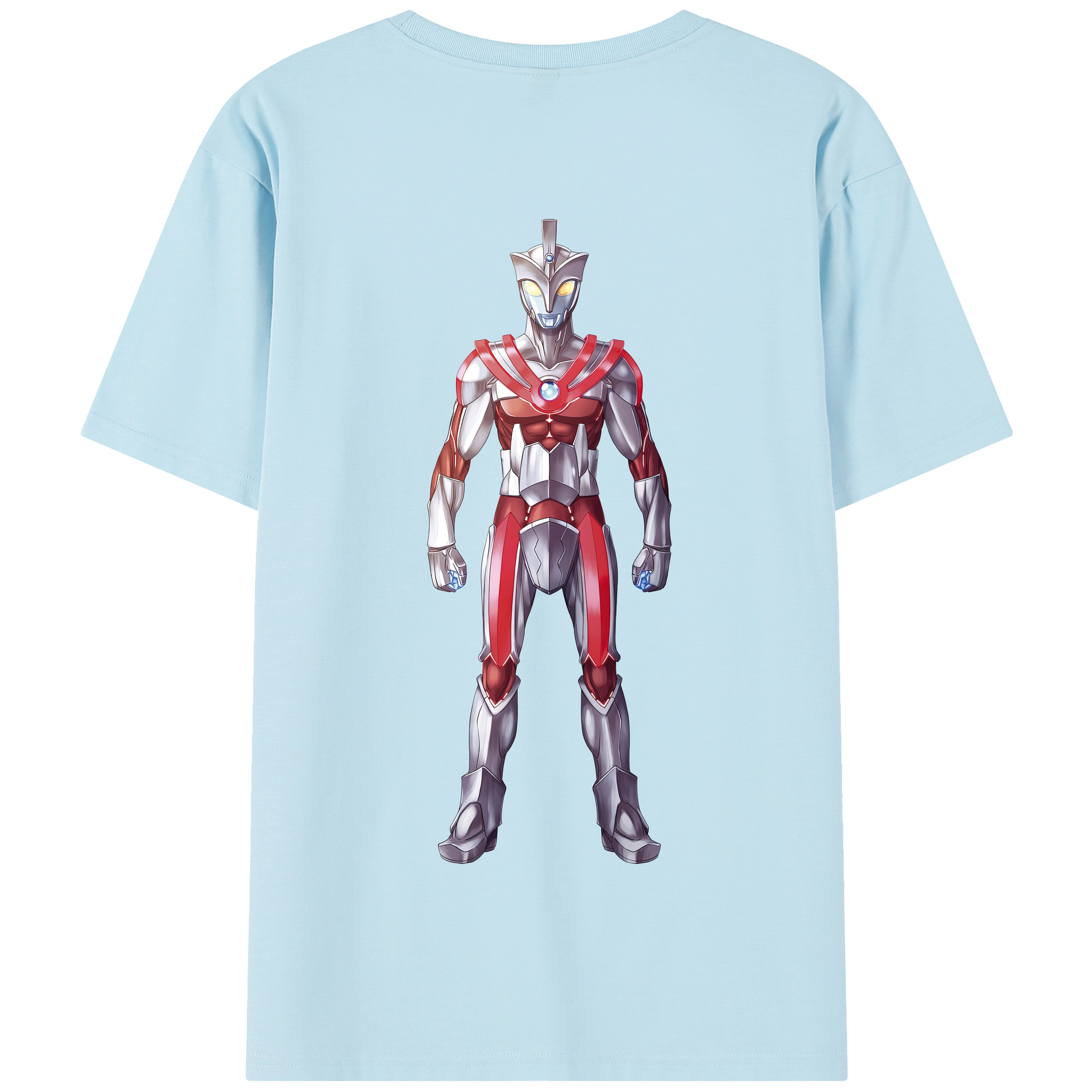 （画像用） ウルトラマン Ultraman 綿100％半袖Tシャツ（背面プリント）